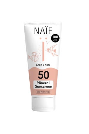 Baby & Kids minerale zonnebrandcrème factor 50 - 100 ml