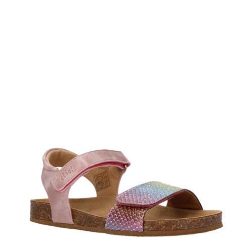 Clic! leren sandalen roze Meisjes Leer Meerkleurig - maat 30 afbeelding