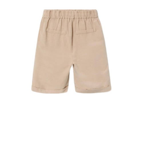 name it KIDS casual short NKMFAHER beige Korte broek Jongens Viscose Effen 116