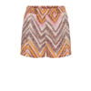 KIDS ONLY GIRL casual short KOGNOVA LIFE met all over print roze/bruin/offwhite