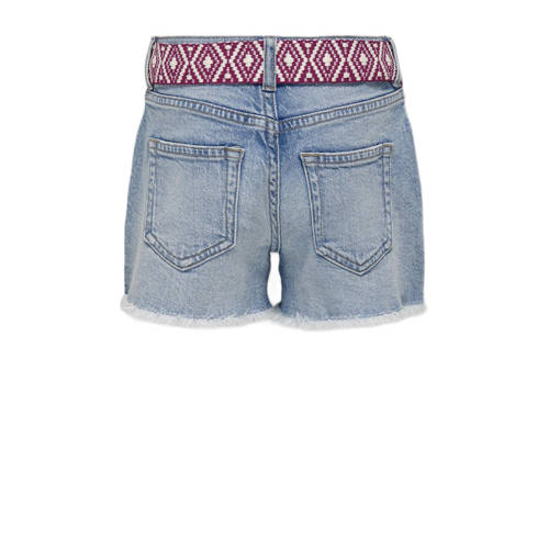 Only KIDS GIRL denim short KOGROBYN light blue denim Korte broek Blauw 134