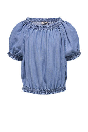 top KOGYOSHI medium blue denim