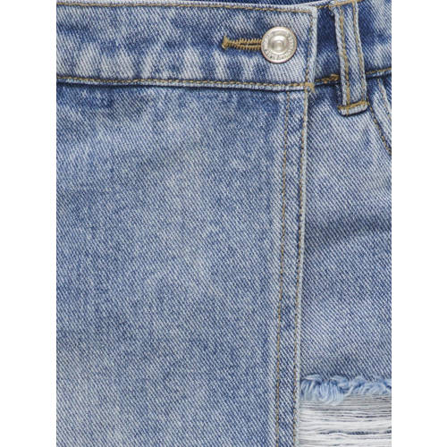 Only KIDS GIRL skort light blue denim Rok Blauw Effen 146