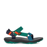 thumbnail: Groen, blauw en oranje jongens Teva sandalen van textiel met klittenband