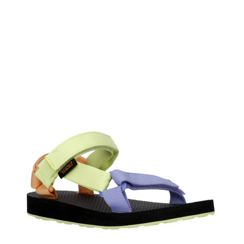 Teva Original Universal sandalen lila/geel/oranje Meisjes Textiel Meerkleurig - 26