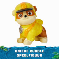 thumbnail: Paw Patrol  Jungle Pups Rubble Neushoorn voertuig
