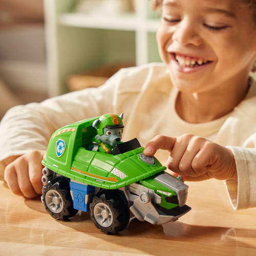 Paw Patrol Jungle Pups Rocky's Schildpad voertuig Speelvoertuig