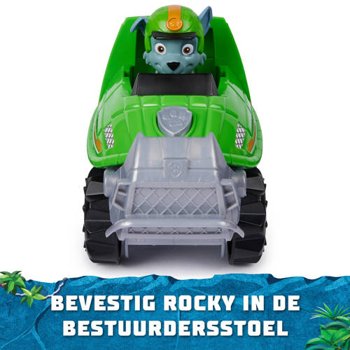 Paw Patrol Jungle Pups Rocky's Schildpad voertuig Speelvoertuig