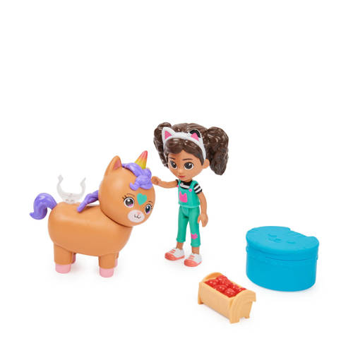 Gabby's Dollhouse Gabby s Poppenhuis Gabby en Kiho de kittenhoorn Speelset