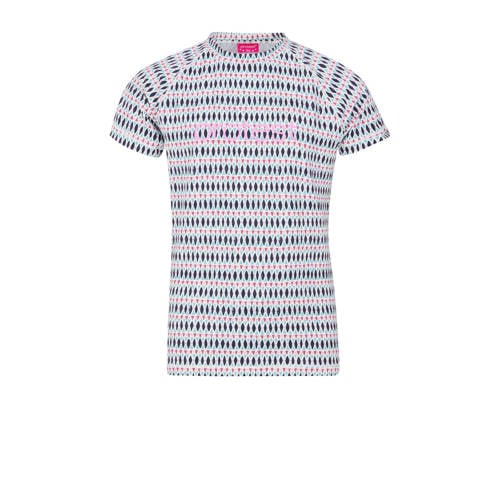 Protest UV T-shirt PRTICET JR blauw/roze UV shirt Meisjes Polyester Ronde hals - 104