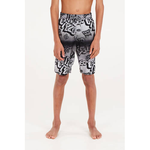 Protest zwemshort PRTNIO JR grijs Jongens Polyester All over print 152