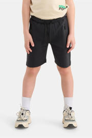 thumbnail: Shoeby regular fit sweatshort antraciet