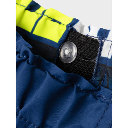 name it KIDS Pokemon zwemshort NKMMAKHI met printopdruk blauw Jongens Polyester 146
