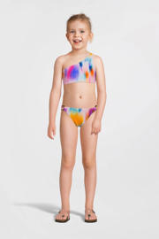 thumbnail: NAME IT KIDS one shoulder bikini NKFZELIA roze/blauw/oranje