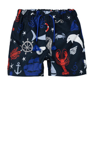 zwemshort NMMZATOON donkerblauw