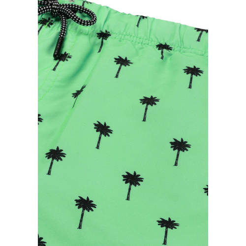Shiwi zwemshort neon groen Jongens Polyester All over print 146 152
