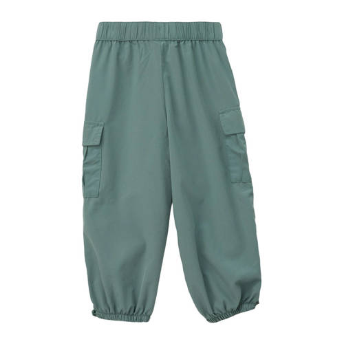 s.Oliver cargobroek petrol Blauw Jongens Polyester Effen 92
