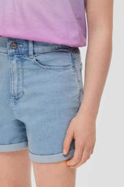 thumbnail: s.Oliver high waist denim short lichtblauw