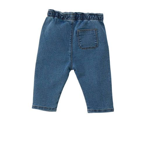 s.Oliver baby regular fit jeans blauw Meisjes Katoen Effen 56