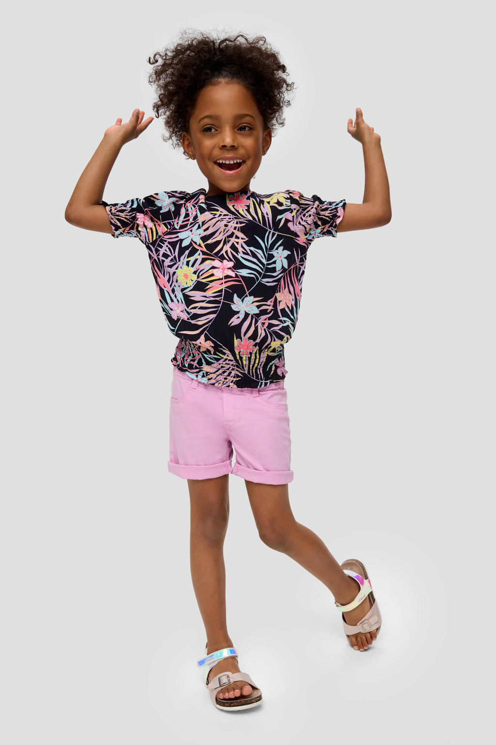 s.Oliver casual short roze