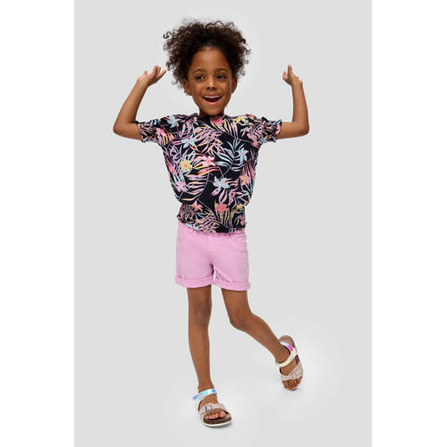s.Oliver casual short roze Korte broek Meisjes Katoen Effen 134