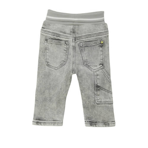 s.Oliver baby regular fit jeans grey denim Grijs Jongens Stretchdenim Effen 56