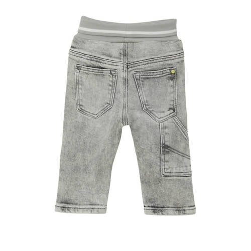 S.Oliver baby regular fit jeans grey denim Grijs Jongens Stretchdenim Effen 56