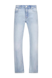 thumbnail: Light blue denim jongens America Today loose fit jeans Dallas van denim met regular waist, rits- en knoopsluiting en effen