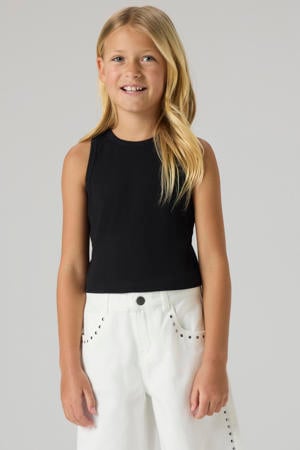 top NKFNAKAL SL CROP TOP NOOS zwart
