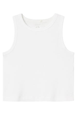 top NKFNAKAL SL CROP TOP NOOS wit