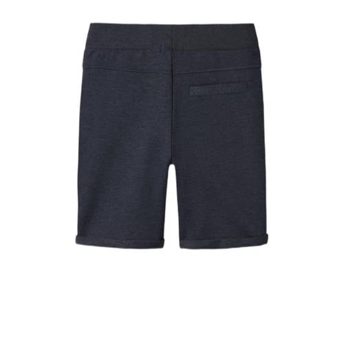 name it KIDS sweatshort NKMVIMO donkerblauw Korte broek Effen 116