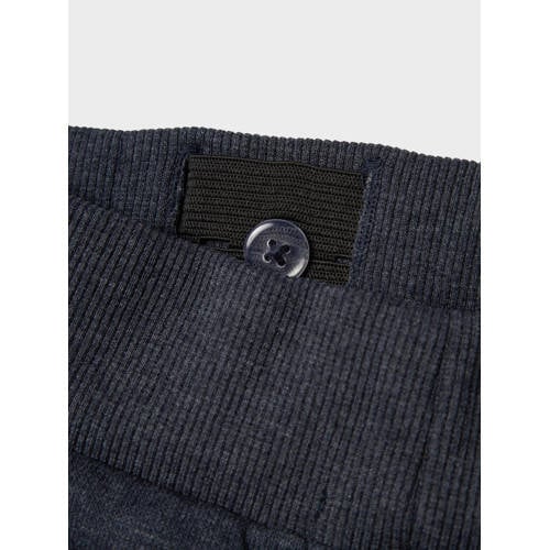 name it KIDS sweatshort NKMVIMO donkerblauw Korte broek Effen 116