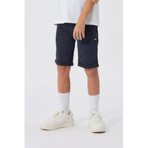 NAME IT KIDS sweatshort NKMVIMO donkerblauw Korte broek Jongens Katoen - maat 92 afbeelding