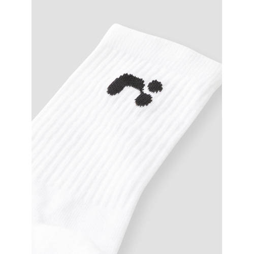 name it KIDS sokken NKNLARIS set van 5 wit Jongens Meisjes Katoen Printopdruk 37 39