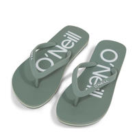 thumbnail: Grijsgroene meisjes O'Neill Profile Logo teenslippers van 100% polyethylene 