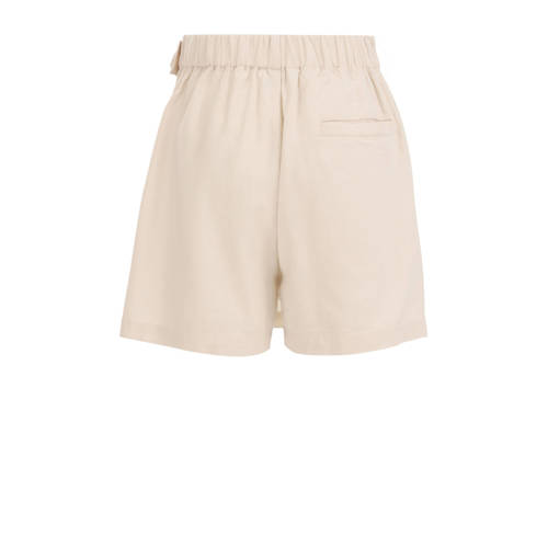WE Fashion skort zand Rok Beige Meisjes Viscose Effen 92
