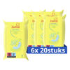 Zwitsal Goedemorgen Vochtige washandjes - 6 x 20 stuks