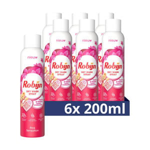 Dry wash spray Pink Sensation - 6 x 200 ml