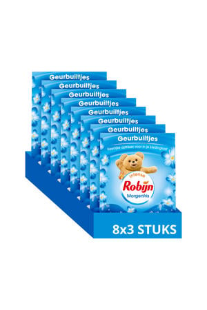Geurbuiltjes Morgenfris voor kledingkast - 8 x 3 stuks