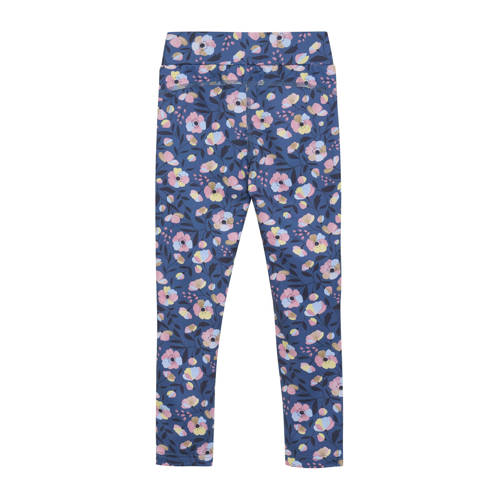 color kids sportlegging blauw Sportbroek Meisjes Polyester All over print 152