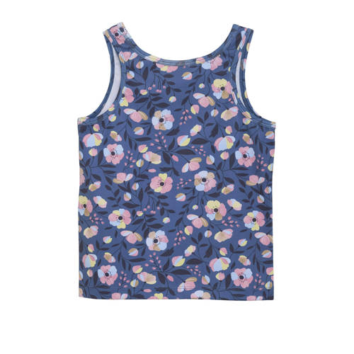 Color kids Sporttop Blauw Meisjes Polyester Ronde hals All over print 140