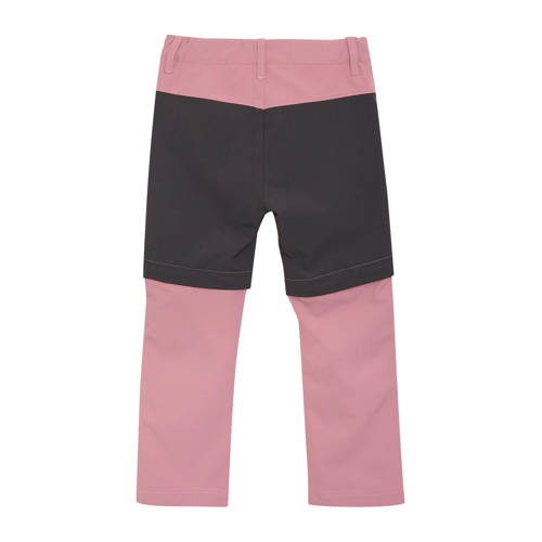color kids afritsbroek roze zwart Outdoor broek Jongens Meisjes Polyester 116