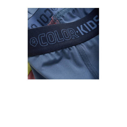 color kids sportlegging blauw roze geel Sportbroek Jongens Meisjes Polyester 164