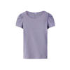 NAME IT MINI ribgebreid T-shirt NMFKAB lila