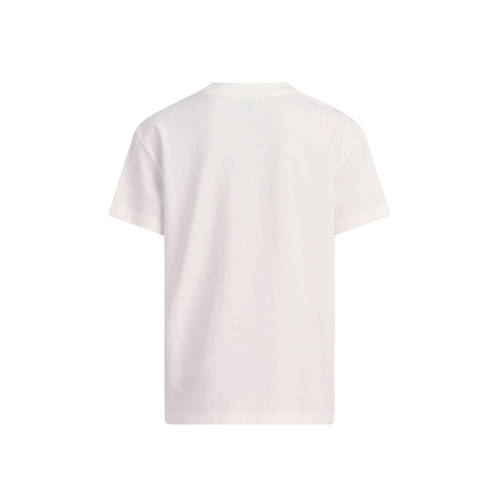 Shoeby T-shirt met printopdruk gebroken wit Meisjes Katoen Ronde hals Printopdruk 158 164