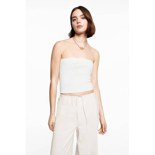 Mango Kids broek grijs Meisjes Katoen Effen 152(XXS)
