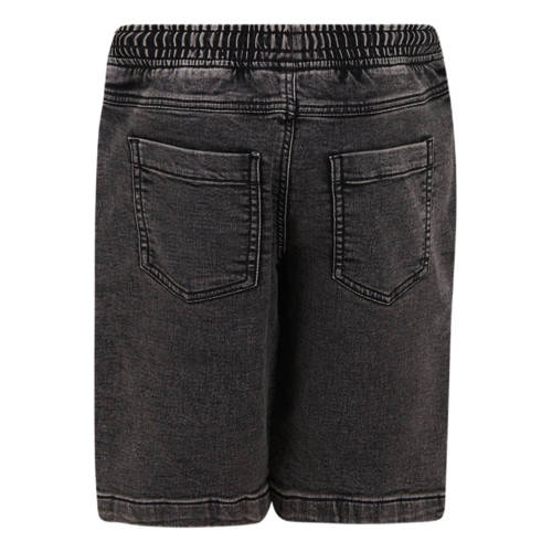 Shoeby relaxed fit jog denim short grey Korte broek Grijs Jongens Katoen 98 104