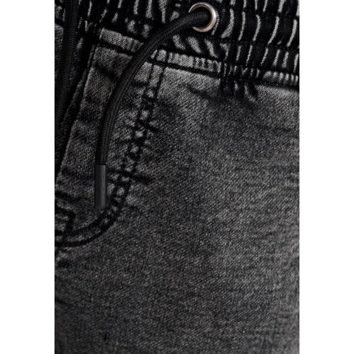 Shoeby relaxed fit jog denim short grey Korte broek Grijs Jongens Katoen 98 104