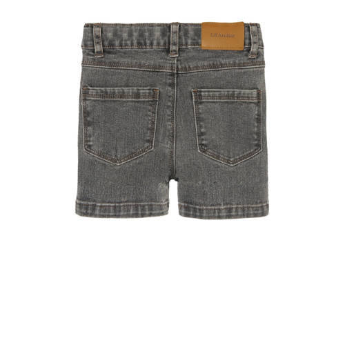 LIL' ATELIER MINI regular fit denim short NMMRYAN light grey denim Korte broek Grijs 104