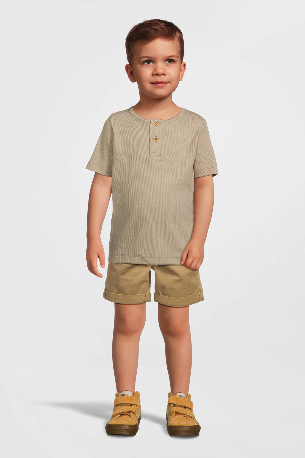 NAME IT MINI T-shirt NMMKAB zand